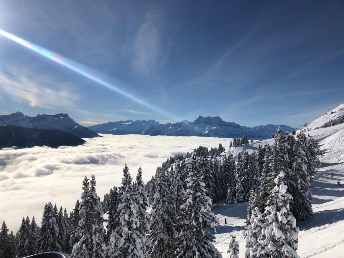 Swiss Mountains Apartment Лезен Екстериор снимка